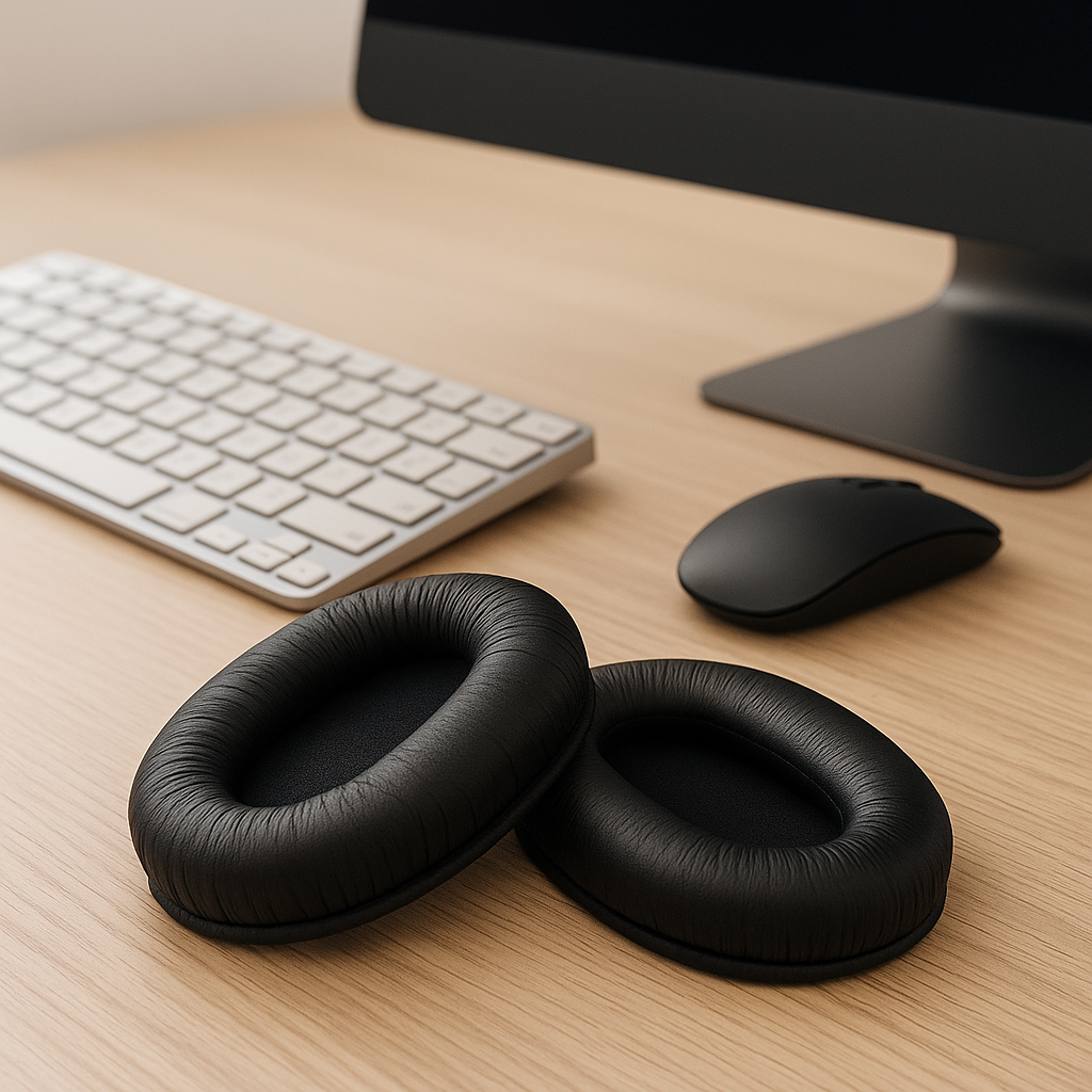 Premium Replacement Ear Pads for Sony MDR-7506, MDR-V6, MDR-CD900ST | Memory Foam Comfort