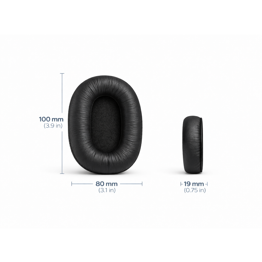 Premium Replacement Ear Pads for Sony MDR-7506, MDR-V6, MDR-CD900ST | Memory Foam Comfort